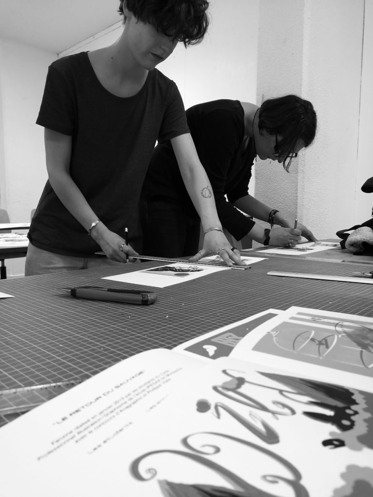 Workshop sérigraphie - Illustration IPESAA