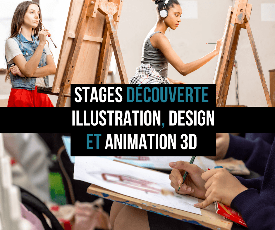 stages dcouverte illustration concept art et animation 3d